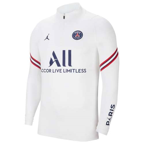 Maillot Football Paris Saint Germain Strike Top ML 2021-22 Blanc